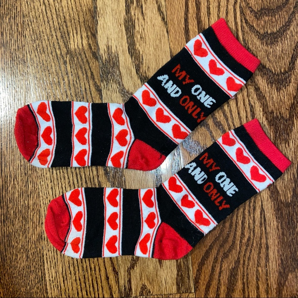 Valentine’s Day socks